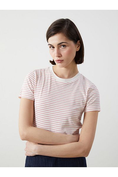 LC Waikiki Slim Fit Cotton Combed Fabric Women's T-Shirt