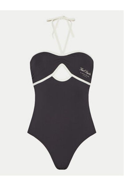Karl Lagerfeld Costum de baie pentru femei A1W46031 Negru
