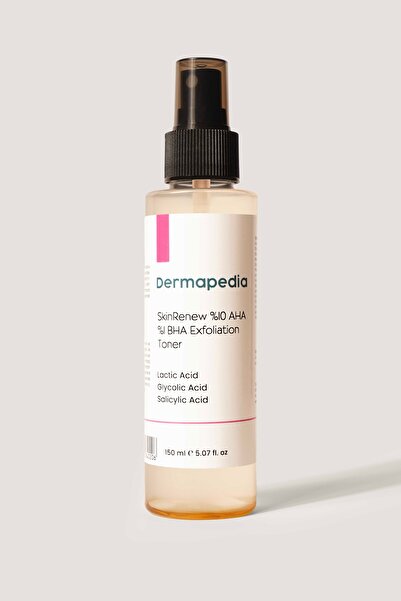 Dermapedia SkinRenew %10 AHA %1 BHA Exfoliation Toner