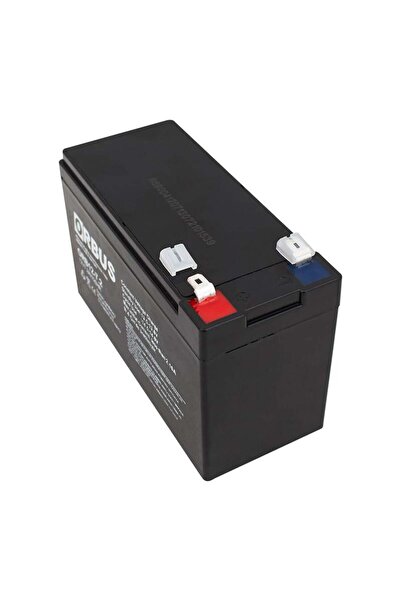 ORBUS ORB12-7.2 12 Volt 7.2 Amper Akü (150x65x90 Mm)