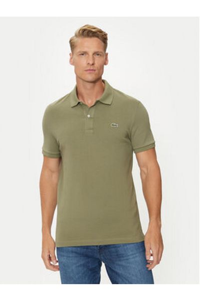 Lacoste Tricou polo pentru bărbați Lacoste PH4012 Khaki