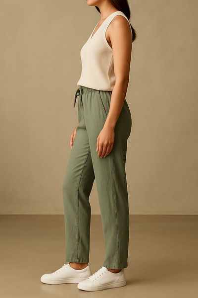 Royalside Women S High Waist Pants – Lightweight Texture Breathable Fabric, Comfort for 4 Seasons