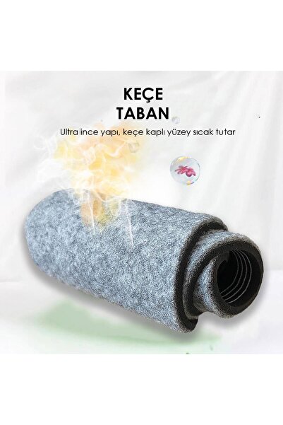 Active Team LX07 - Keçe Iç Tabanlık | Sıcak Ve Ferah Tutan, Yumuşak Destek, Kışlık Kullanım Için Ayakkabı Taban