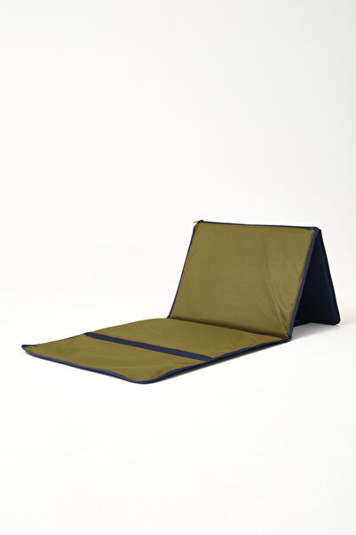 Kevin Şezlong TayaMat, Katlanabilir Sırt Dayamalı Oturma Dinlenme Matı & Minder