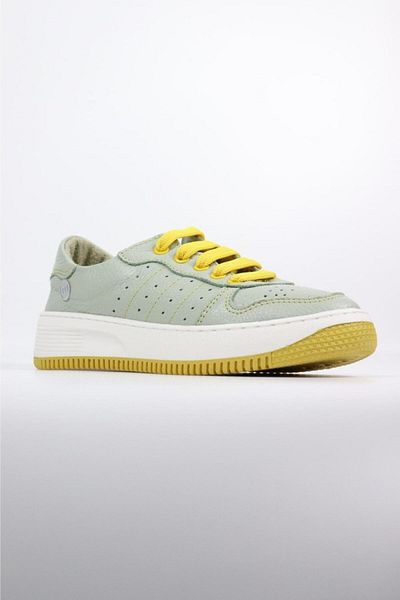 Mammamia D25Ya-435 Women's Leather Sneaker Shoes