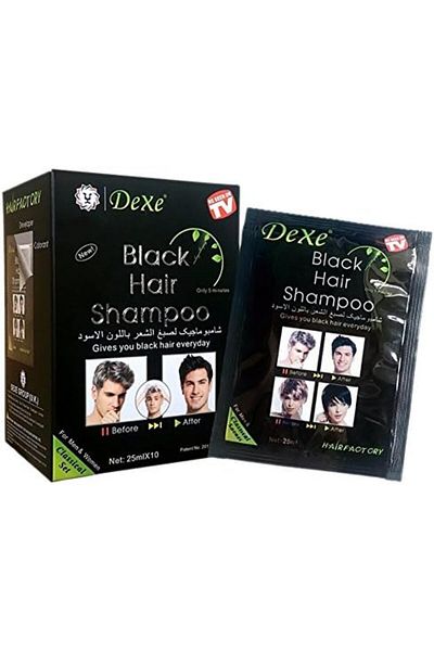 Dexe MaxBeauty Qinen White Hair into Black 10PCS