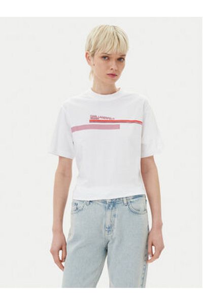 Karl Lagerfeld Tricou damă A2W17032 Alb