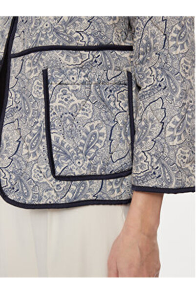 Kontatto Jachetă de tranziție kontaktatto pentru femei KD313 Ecru, Albastră