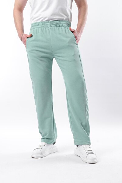 Madmext Çağla Yeşili Rahat Kesim Erkek Eşofman Altı E6560