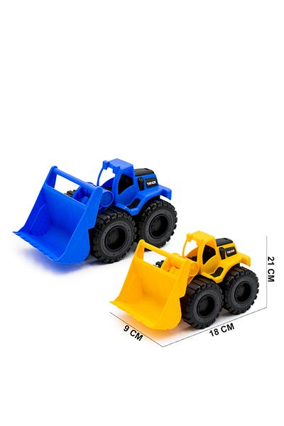 rexa Yellow Bulldozer toy for construction, farming, and road building toy for kids