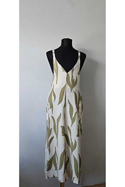 Mzr Collection Yaprak Desenli Tulum