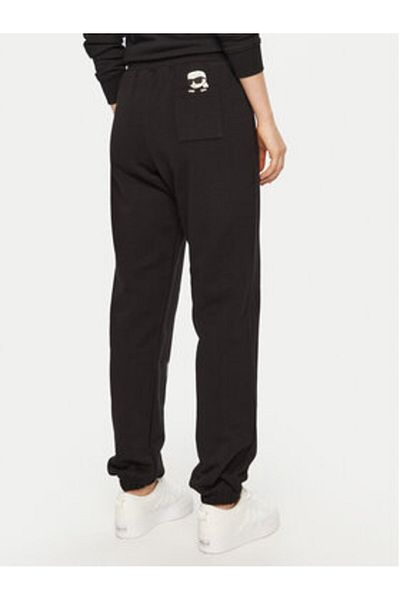 Karl Lagerfeld Pantaloni de trening pentru femei A1W10130 Negri