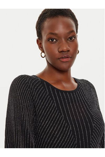 Karl Lagerfeld Women's Knitted Dress 246W1316 Black