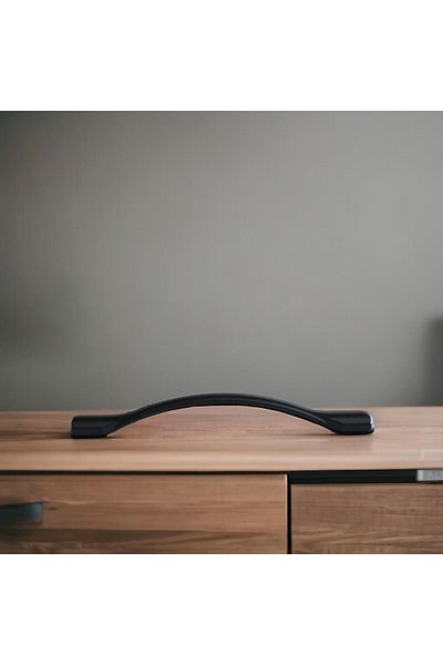 Badem10 Mâner perlat 160 mm 10 buc. Mobilier Bucătărie Dulap Sertar Dulap Mânere Capac Mâner Mâner Metal Negru