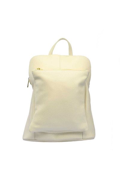 Toro Nero Rucsac de damă din piele naturală ivory Duality