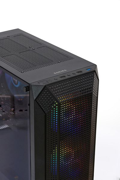 SETUP MASTER Gaming PC, Intel i5-14400F, RTX 3050, 16GB RAM, 1TB SSD, H610M-E, 4-Fan RGB Case