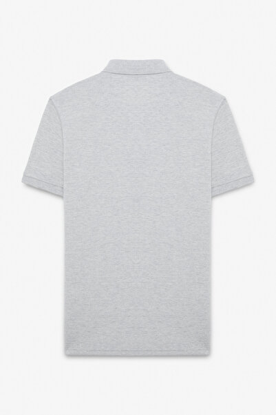 GRIMELANGE Flexore Men's 100% Cotton Short Sleeve Regular Fit Grimelange Polo Neck T-Shirt