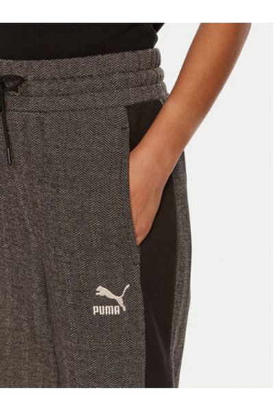 Puma Pantaloni de trening pentru femei 626798 Negru, Gri