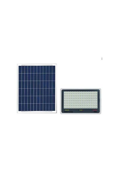 eyemazing LED Solar Lamp with Panel, eMazing, 140 LEDs, 65W, Light Sensor, IP67, 19.5x17 cm, Black