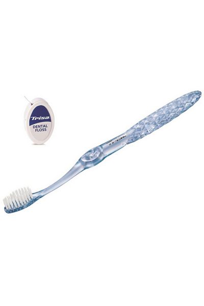 Trisa Vita Clean Sensitive toothbrush, with dental floss as a gift 654442