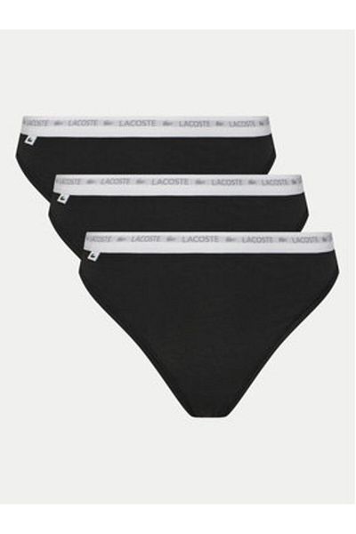Lacoste Women's Set of 3 pairs of thongs 8F1341 Black