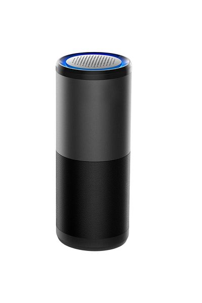 HASEPE Portable Car Air Purifier, Hepa Filter, Double Filtration, Activated Carbon