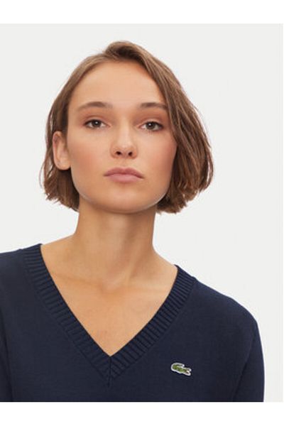 Lacoste Pulover de damă AF3324 Bleumarin