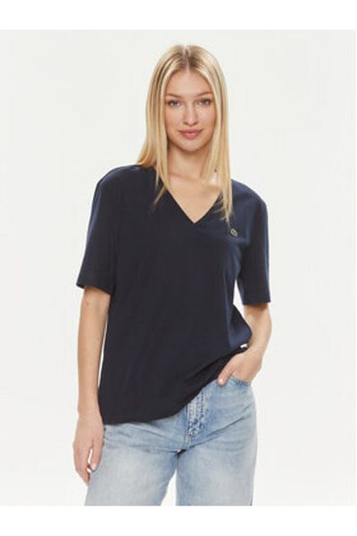 Lacoste Tricou damă Lacoste TF7300 bleumarin