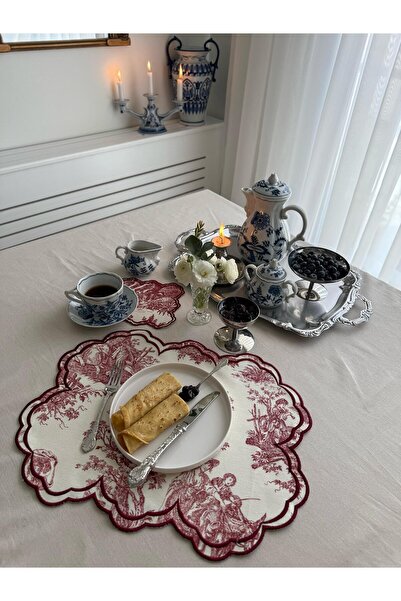 NEEDLE منديل تقديم وكوكتيل ريفي أمريكي (1 منديل تقديم و1 منديل كوكتيل)