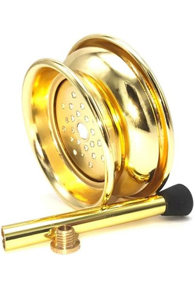 X TORBO Bowl Charcoal Holder Head Stove Burner Heater Accessories Tool-Gold
