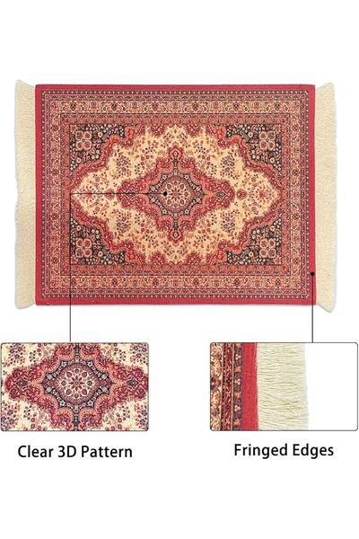 Çeşitli kilim desenli mouse pad
