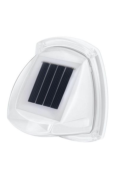 eyemazing Solar wall light 8 LED, eMazing, 8.5x9 cm, 2V, 600mAh, weatherproof ABS, cold white light