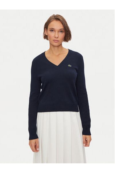 Lacoste Pulover de damă AF3324 Bleumarin