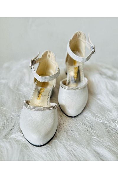 Gala Stone Detailed Children's Heels.