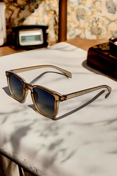 MACERATİ Sunglasses Women & Men Uv400 Glass Ce Certified Honey Color Sunglasses