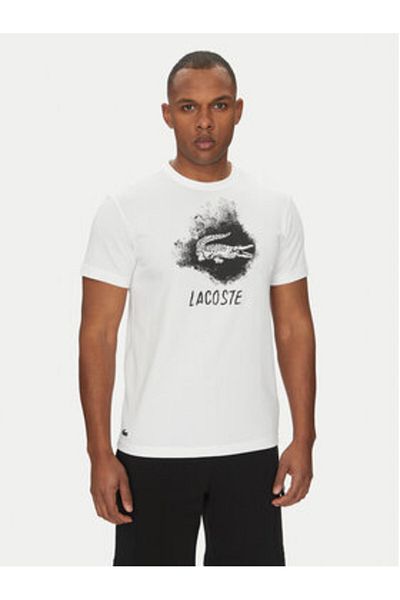Lacoste Tricou bărbătesc TH8917 Alb