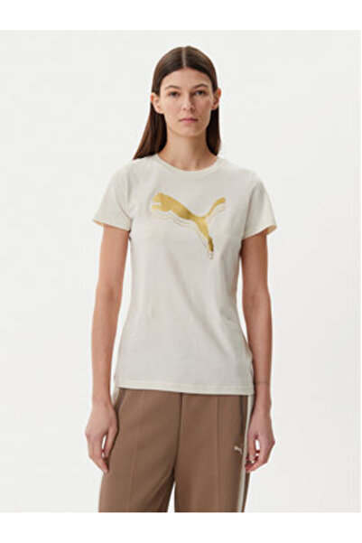 Puma Women's T-Shirt 684995 Beige