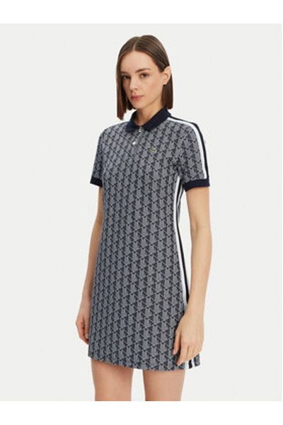 Lacoste Rochie casual pentru femei EF2655 bleumarin