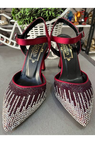 JENA 7.5 cm Thick Galler Heel Ebruli Color Transition Very Stylish-Very Stylish Evening Dress Shoes