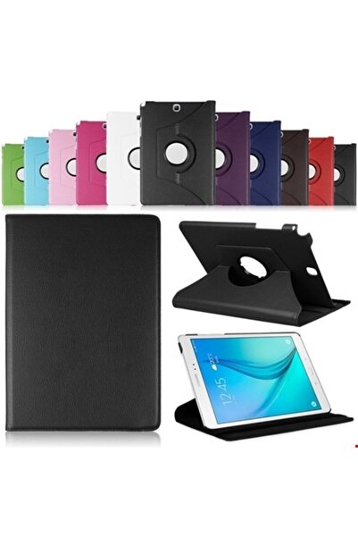 qtop Tablet Kılıf Standlı Dönerli 7 İnç Samsung Tab A7.0 T280 Gri