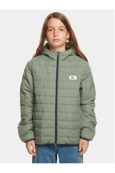 Quiksilver Jachetă de tranziție pentru băieți EQBJK03275 Verde