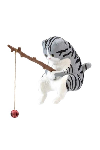 Choice for B Fish Landscaping Cartoon Fishing Ornaments Aquarium Accessories Household Supplies Home Office