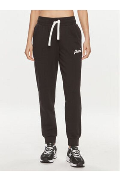 Puma Pantaloni de trening pentru femei puma 679350 negri