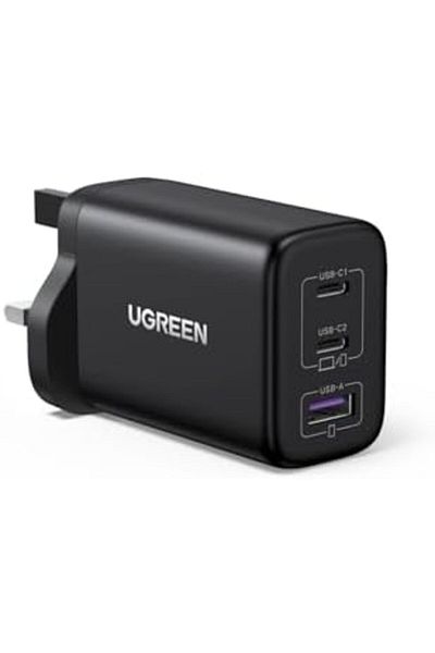 Ugreen 65W USB-C Charger for Samsung S24 Ultra with 3 Ports