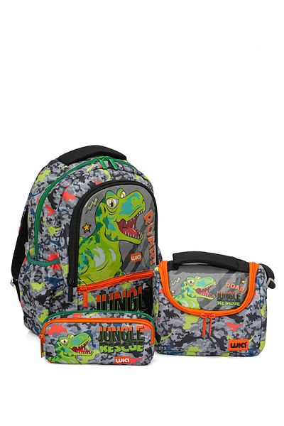 Wia Boy's Dino Bag Set