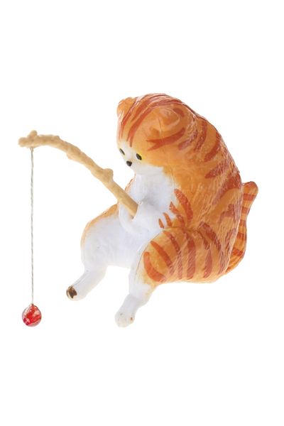 Choice for E Fish Landscaping Cartoon Fishing Ornaments Aquarium Accessories Household Supplies Home Office