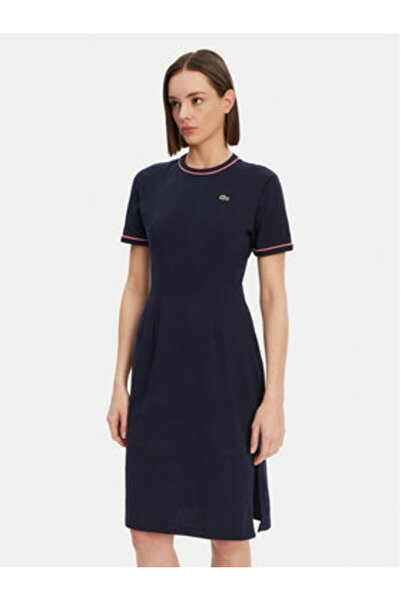 Lacoste Women's Casual Dress EF9988 Navy Blue