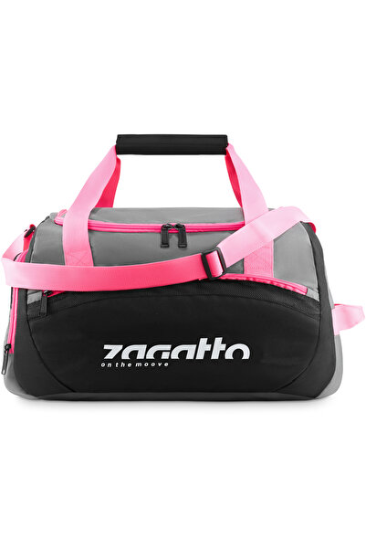 zagatto Geanta sport, fitness, femei, Zagatto, Roz, 35x28x23 cm, Impermeabila, Geanta calatorie 25 L, ZG819
