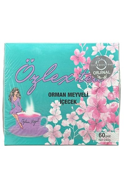 OEM Ceai detoxifiant Ozlex cu aromă de fructe de pădure - 60 pliculețe