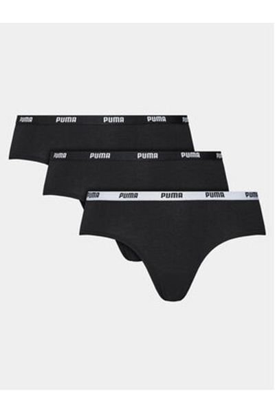 Puma Puma Set de 3 boxeri pentru femei 907592 Negru